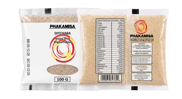 Ditchaba Shake Original 500g (5x100g)<br> Instant Cereal Drink</br>