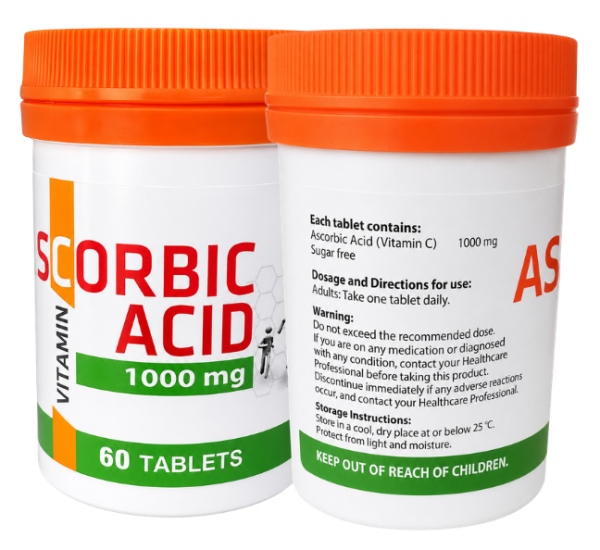 Vitamin C 1000mg Tabs60